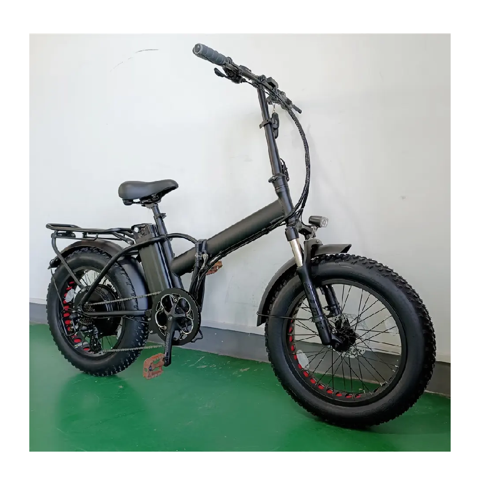 New type 48v1000w folding bike electric bike full suspension 1000w 20 inch electric folding bike