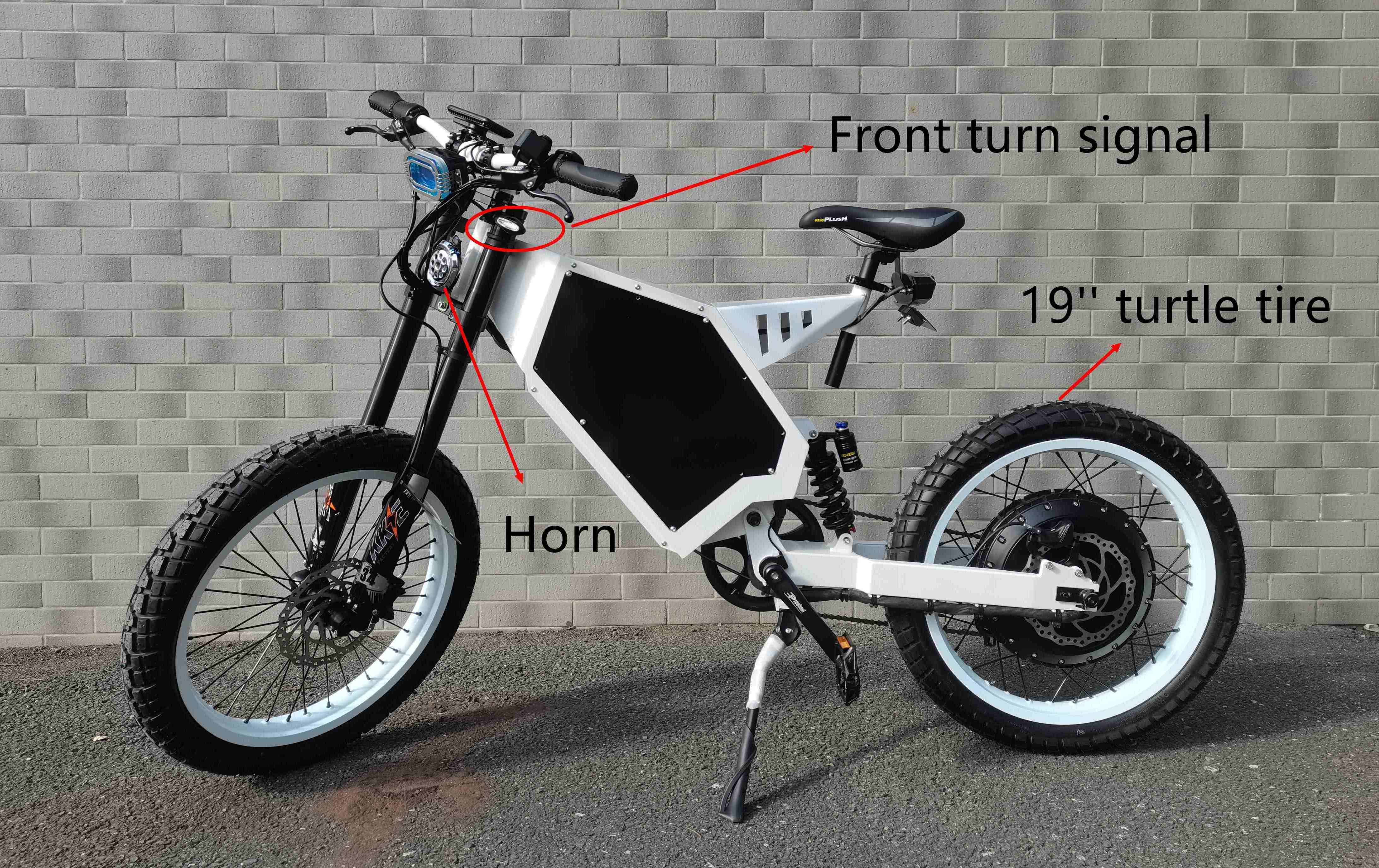 Direct Sales 15000w 15kw electric motorcycle moto electrica electric bike dual motor ebike surron for sale