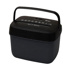 5 sheets micro cut paper shredder mini personal paper shredder