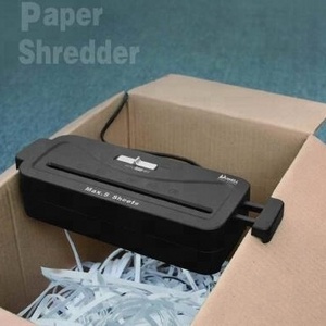 5 sheets strip cut paper shredder DWS-512SC for home school office use