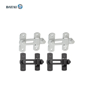 3/4/6/8 inch Barn Door Locks Gate Hook And Eye Latch for Barn Door Garage Door Garden Fence Balcony and Hall