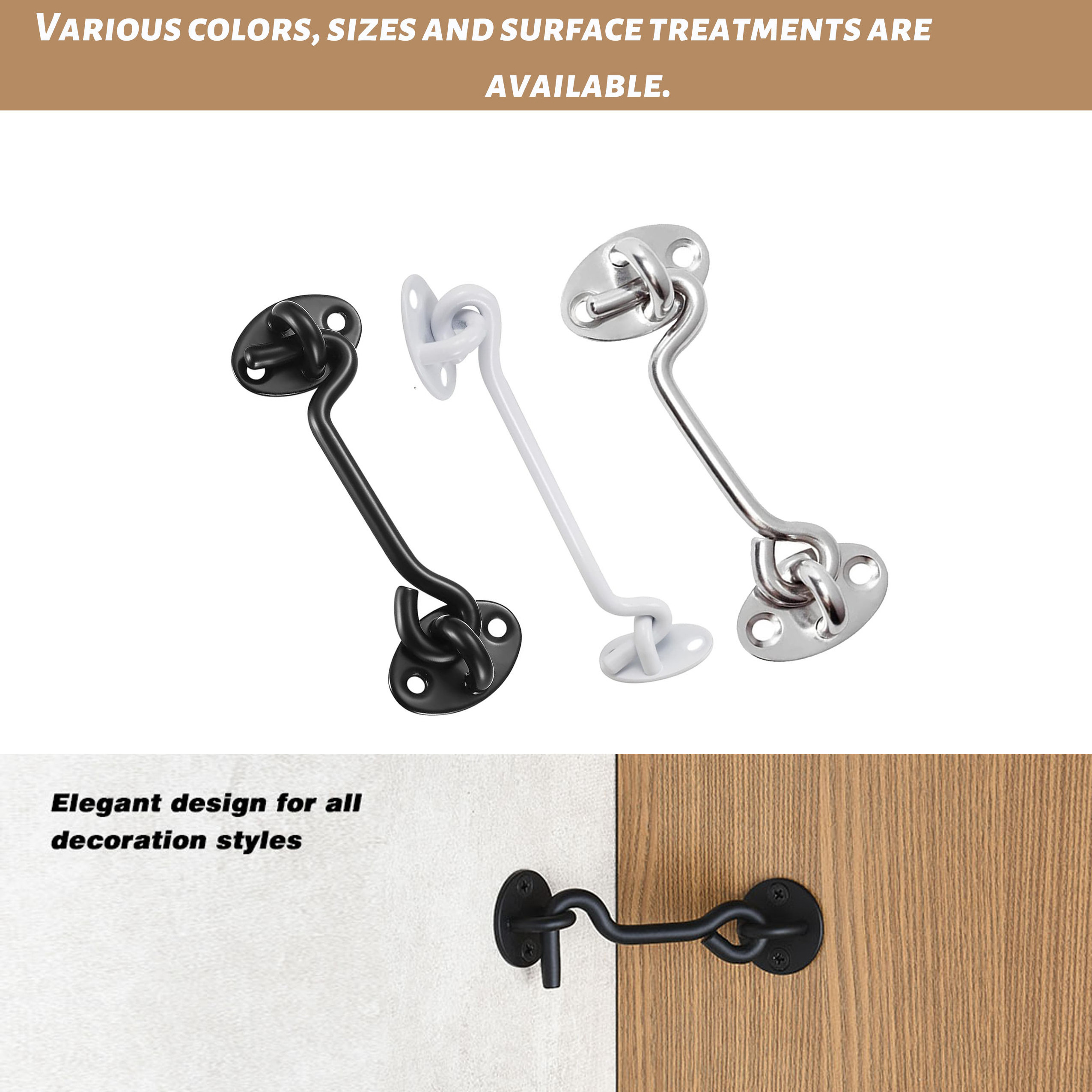 Barn Door Eye Latch Gate Latch And Cabin Hooks  Lock And Eye Latch For Door