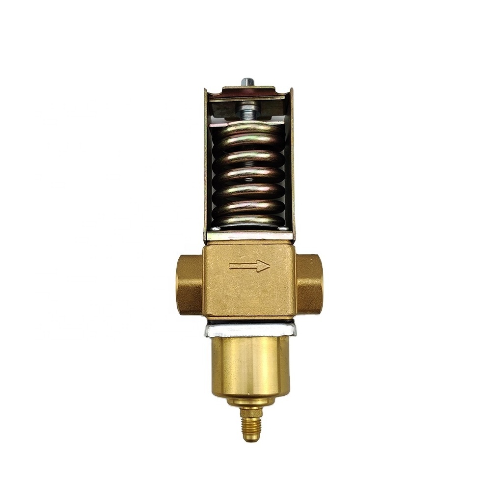 High pressure flow control valve pressure reducing  control Condenser-specific brass water pressure valve