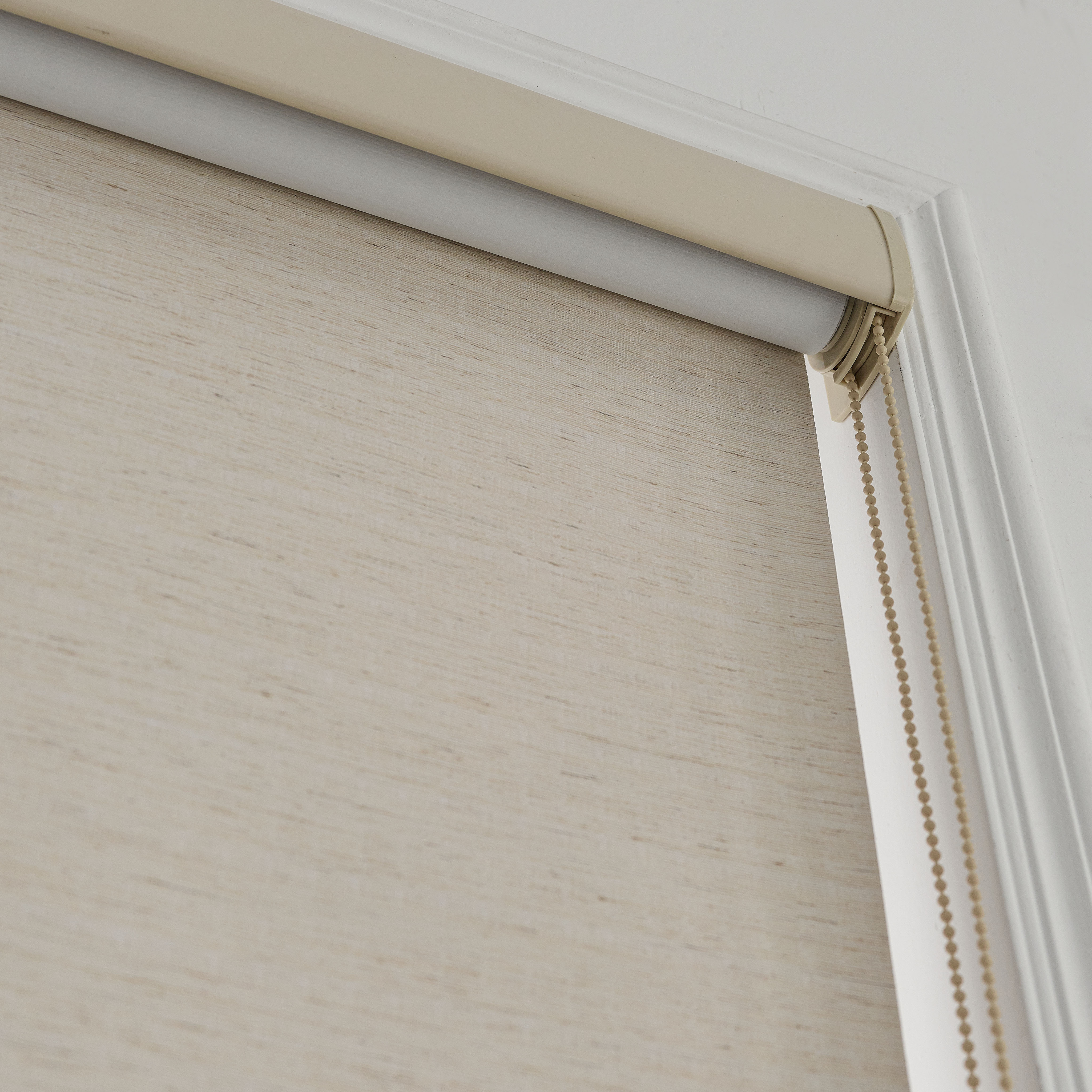 Bright-wire white foam coating 100% blackout  jacquard shade roller blind JEM9882 for window decoration