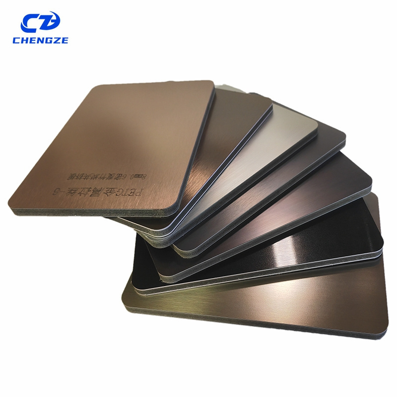 PET Metal Silver Film Interior Bamboo Charcoal Wall Panel 5mm 8mm Thickness Metallic Gold Indoor Bamboo Charcoal Wood Veneer