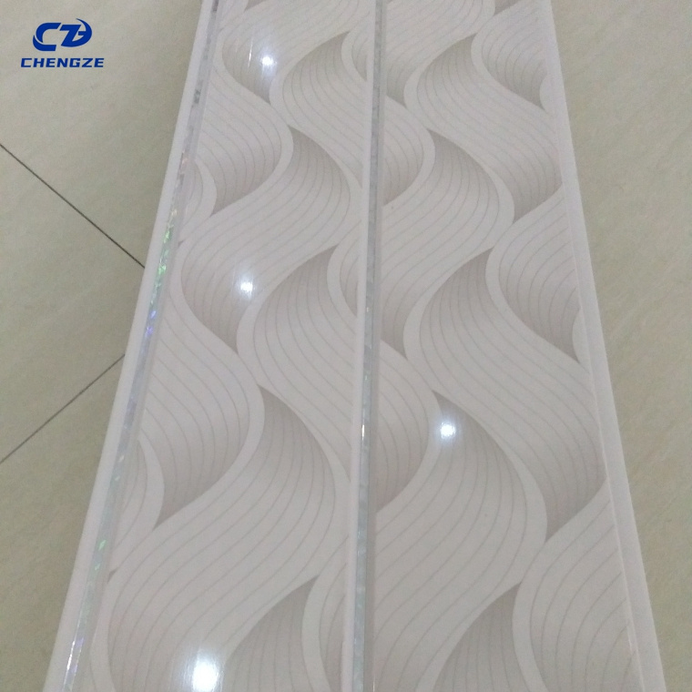 Low Price Building Materials Hot Stamping PVC Ceiling & PVC Wall Panel