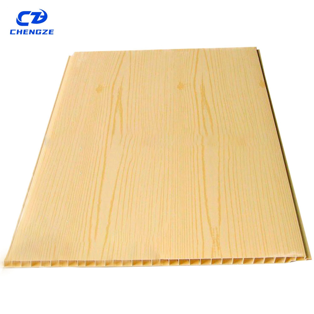 Interior Laminated False Wall Panel De Pvc Ceil Panel Lambris Pvc Faux Plafond