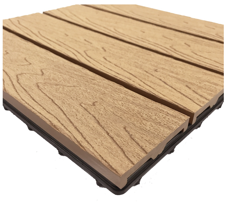 New Decorative Skin-Friendly Durable DIY Wood WPC Outdoor Hardwood Floor