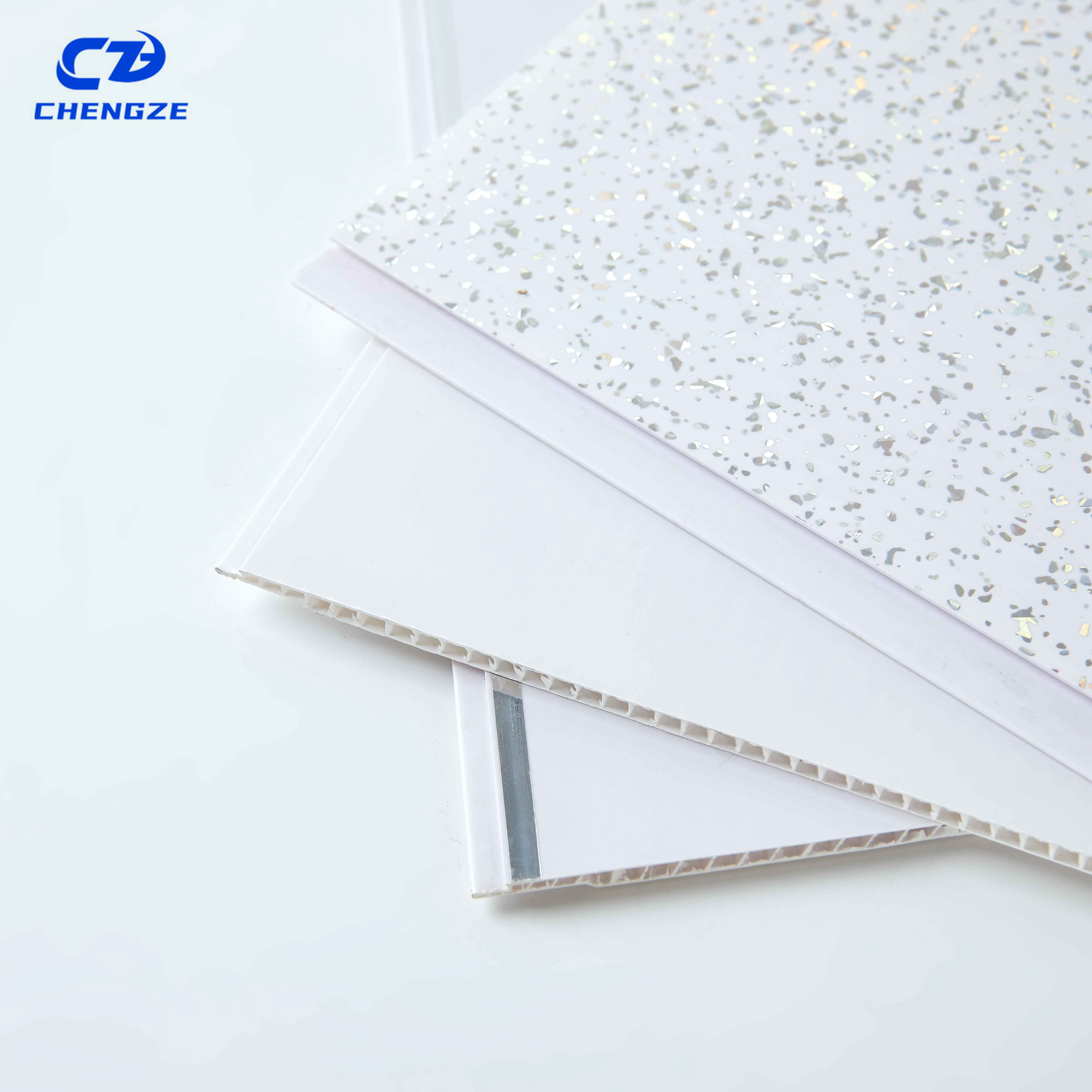 China Wholesale Waterproof Interior   Decoration Ceiling PVC Panel Ceiling PVC PVC Gypsum Ceiling Tiles