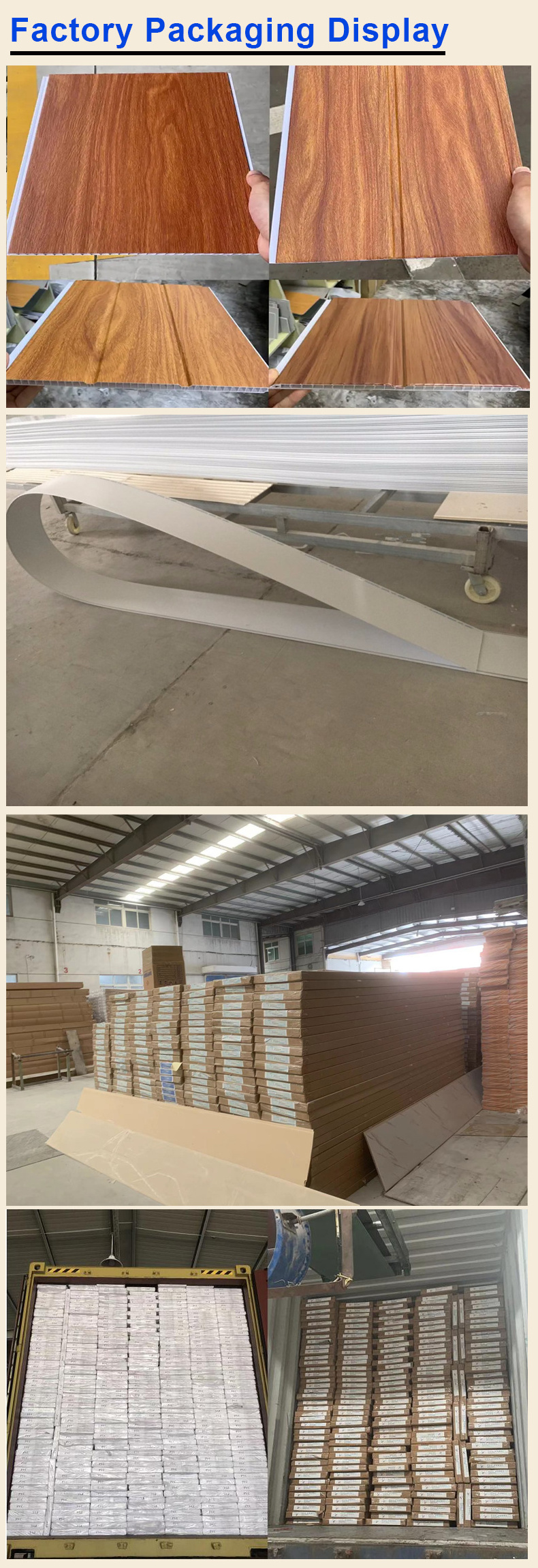 Factory Direct Supply Waterproof WPC Ceiling pvc ceiling panels ceiling decoration