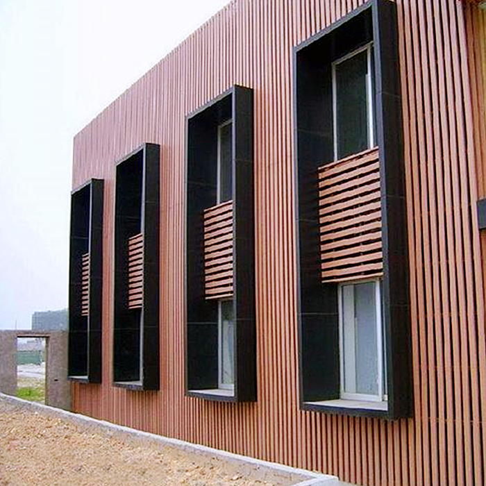 Cheap Outdoor and Interior Waterproof Eco Wood Composite Wall Louvers Exterior WPC Decorative Wall Panels