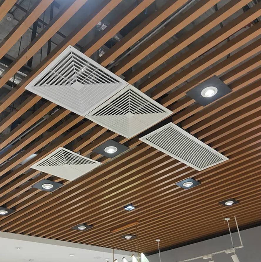 300x300 Drop Ceiling Tiles Clip in Ceiling 1200x600 60x60 Acoustic Colored Sticky Office Interior Decoration Materials Grid CZE