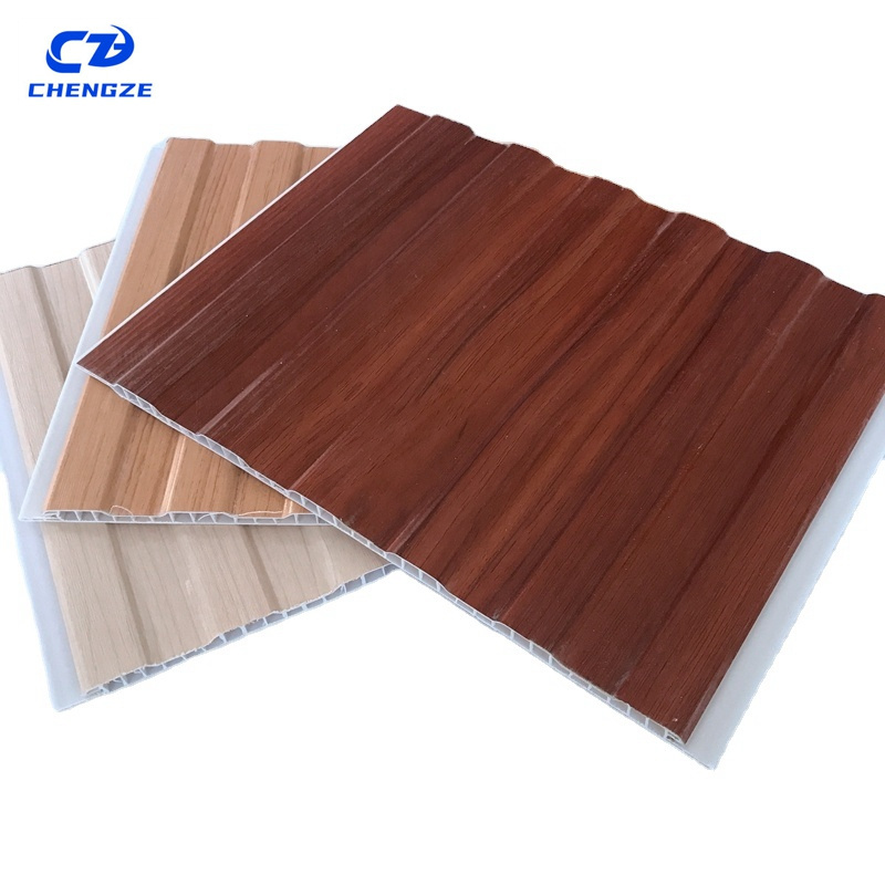 Interior Laminated False Wall Panel De Pvc Ceil Panel Lambris Pvc Faux Plafond