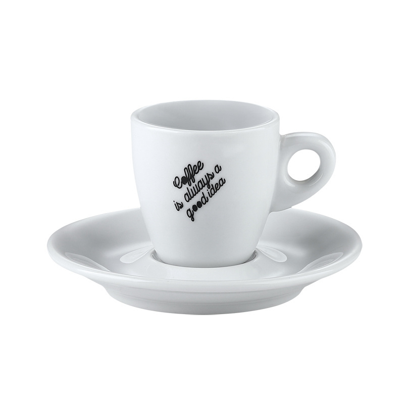 Wholesale Thick espresso  Cup And Saucer Custom Tea Cups And Saucers