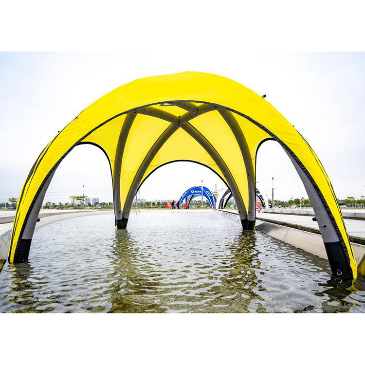 4m*4m Outdoor Sports Events Advertising Custom PVC Oxford Cloth air sky print canopy marquee gazebo inflatable tent