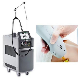 Pro Alexandrite Laser 755nm 1064nm Wavelength Hair Removal MachinePermanent Painless Picosecond Bikini Hair Tattoo Removal