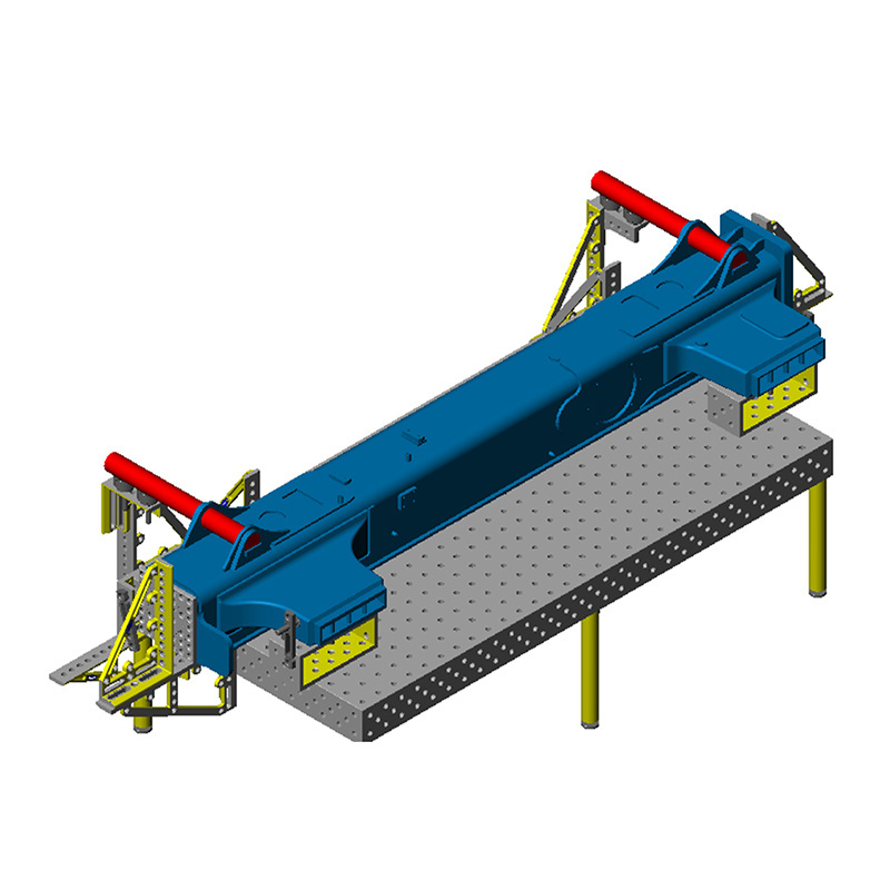 Multi-purpose 3D welding table Precision Cast Iron Heavy Duty Welding Table