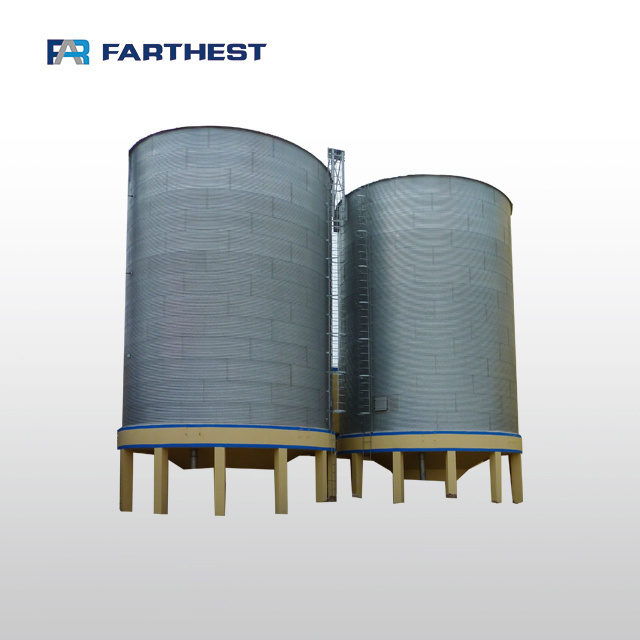 China Manufacturers Good Price 40ton Wheat Rice Grain Silos For Agriculture