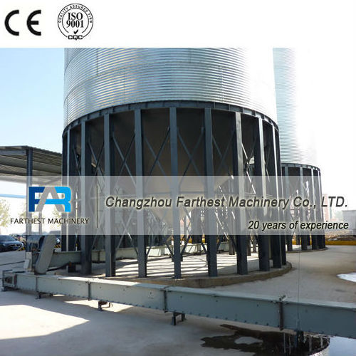 High Technology 500 - 15000Ton Steel Grain Silo Coffee Bean Silo For Storage