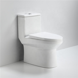 Wholesale cheap bulk custom toilets one piece commode hotel home bathroom ceramic toilet seat