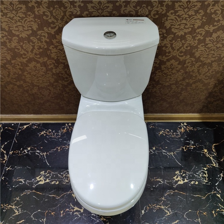 Modern style sanitary ware two piece toilet bowl and pedestal sink commode toilets ceramic toilet set