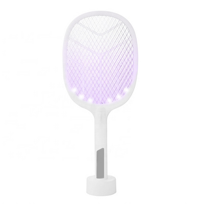 Hot Sales Mosquito Racket USB Rechargeable Bug Zapper Electric Fly Insect Racket 2 in 1 Electrical Appliances