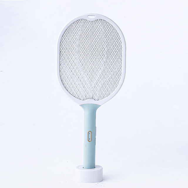 Safety Mesh 2 in 1 Mosquito Racket Rechargeable Home Electric Fly Racket Rechargeable Swatter