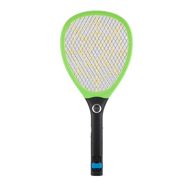 Insect Bug Zapper Mosquito Home Racket Fly Bat Lead Acid Battery Rechargeable Electric Mosquito Swatter with light