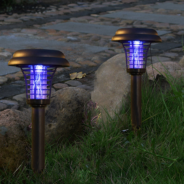 2023 Hot Selling Solar Mosquito Repel Solar Mosquito Killer Lamp Solar Lawn Light for Garden Yard