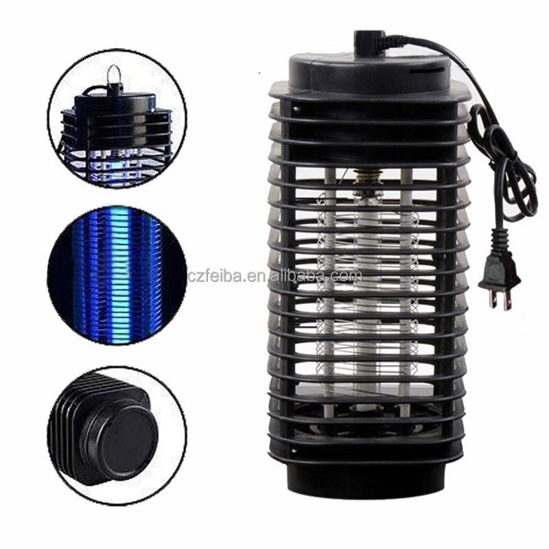 Pest Control Lamp Portable Bug Zapper Mosquito Killer lamp,Waterproof Solar Power UV Mosquito Trap