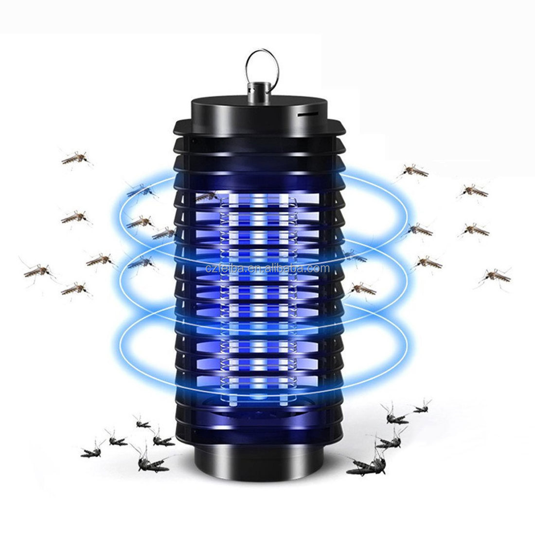 Hot sale fly trap equipped electric bug insect control zapper uv mosquito light killer for  indoor and outside