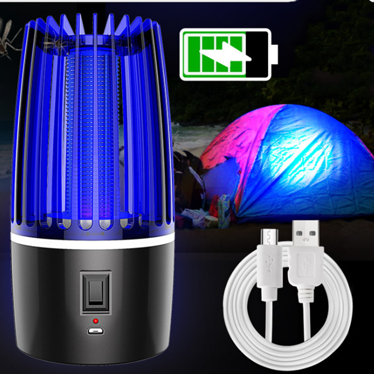 Factory low price electric shock USB rechargeable repellent portable flying insect zapper mosquito killer night lamp