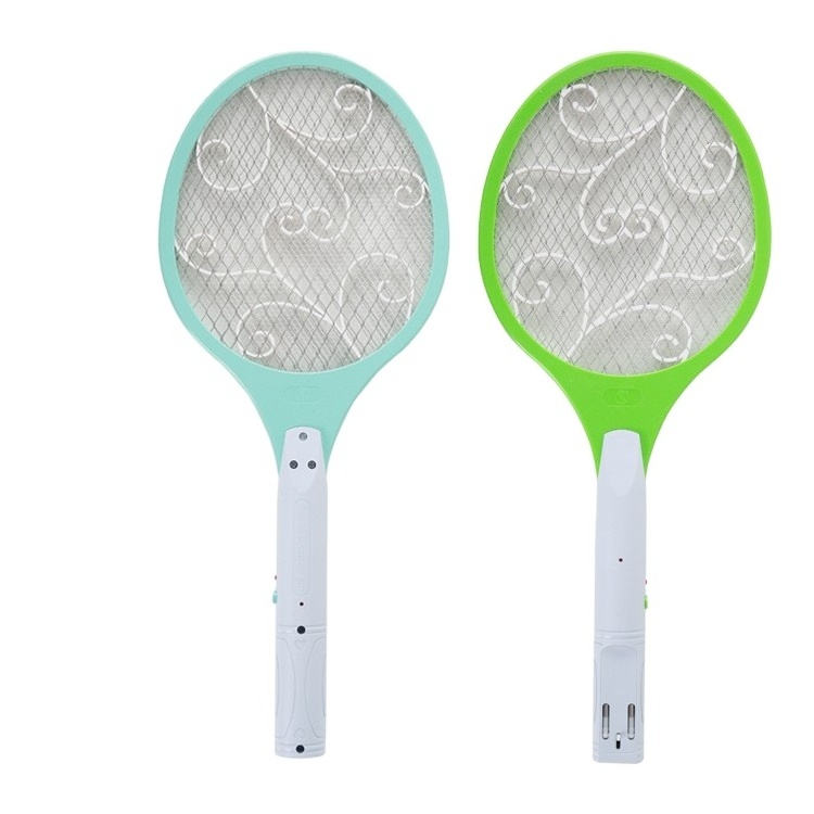 Wholesale Custom Mosquito Killer Bats Bug Rackets  Rechargeable Plug  Bat  Kill Fly Swatter Electric Zapper