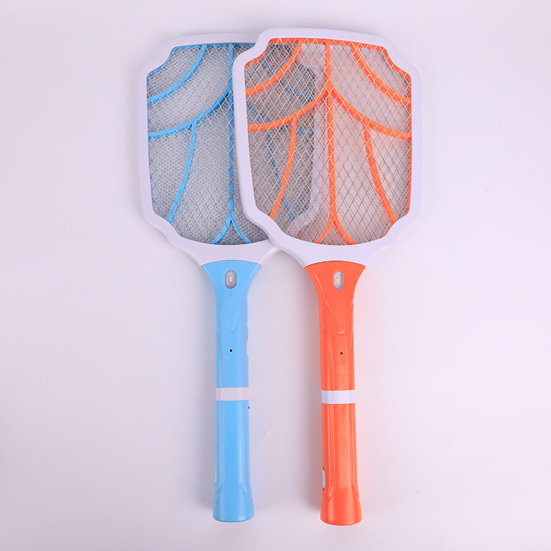 Fhiaba High quality electronic mosquito killer bat fly swatter Handheld Bug Zapper Racket with flashlight