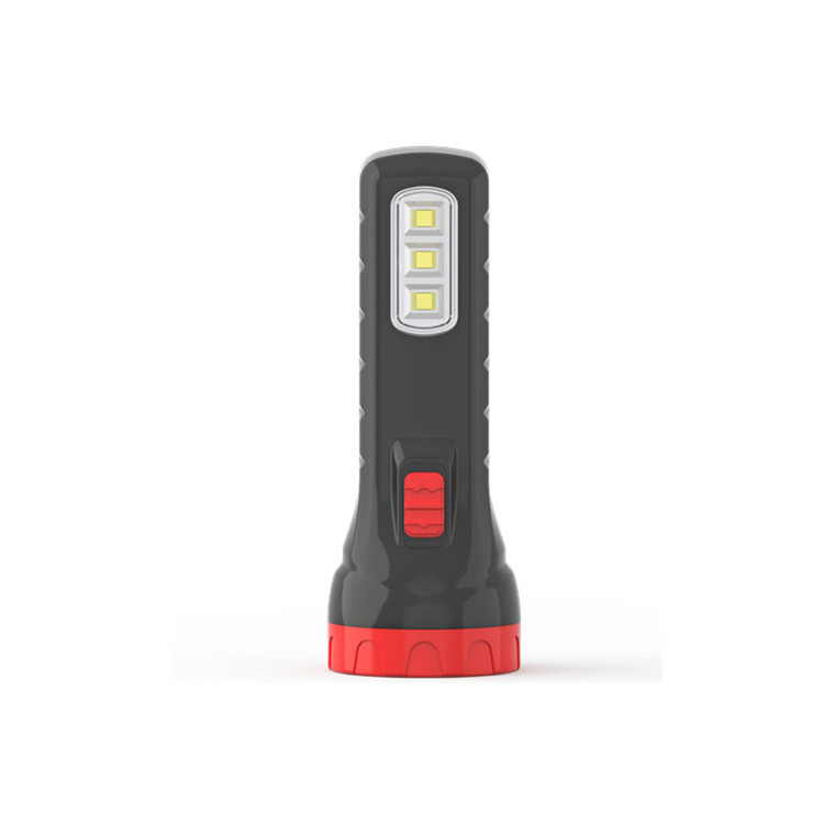 High quality emergency used super bright led powerful rechargeable flashlight with plug