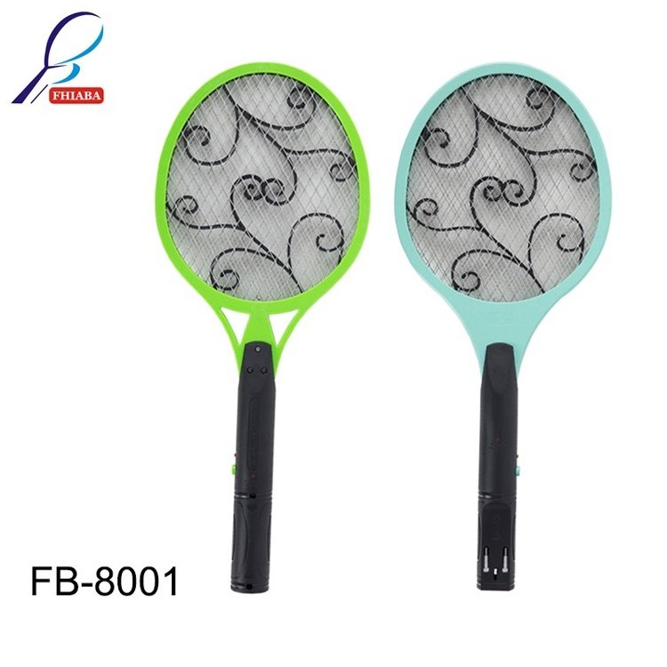 Wholesale Custom Mosquito Killer Bats Bug Rackets  Rechargeable Plug  Bat  Kill Fly Swatter Electric Zapper