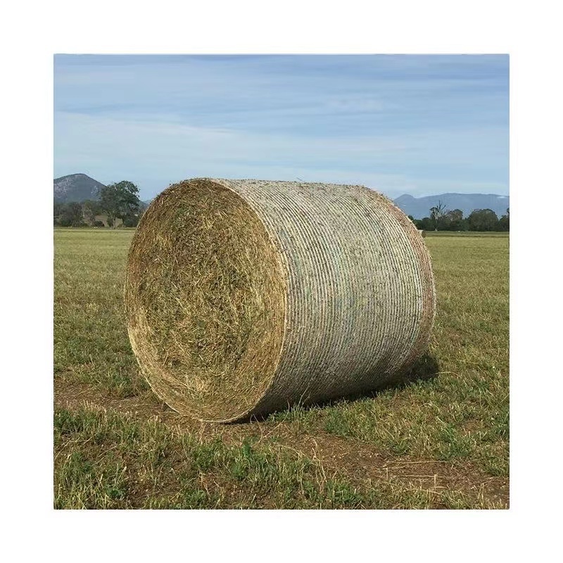 breathable bale nets procurve netzwerk modul easy removal Agricultural round hay chix bale wrap net for farm crops