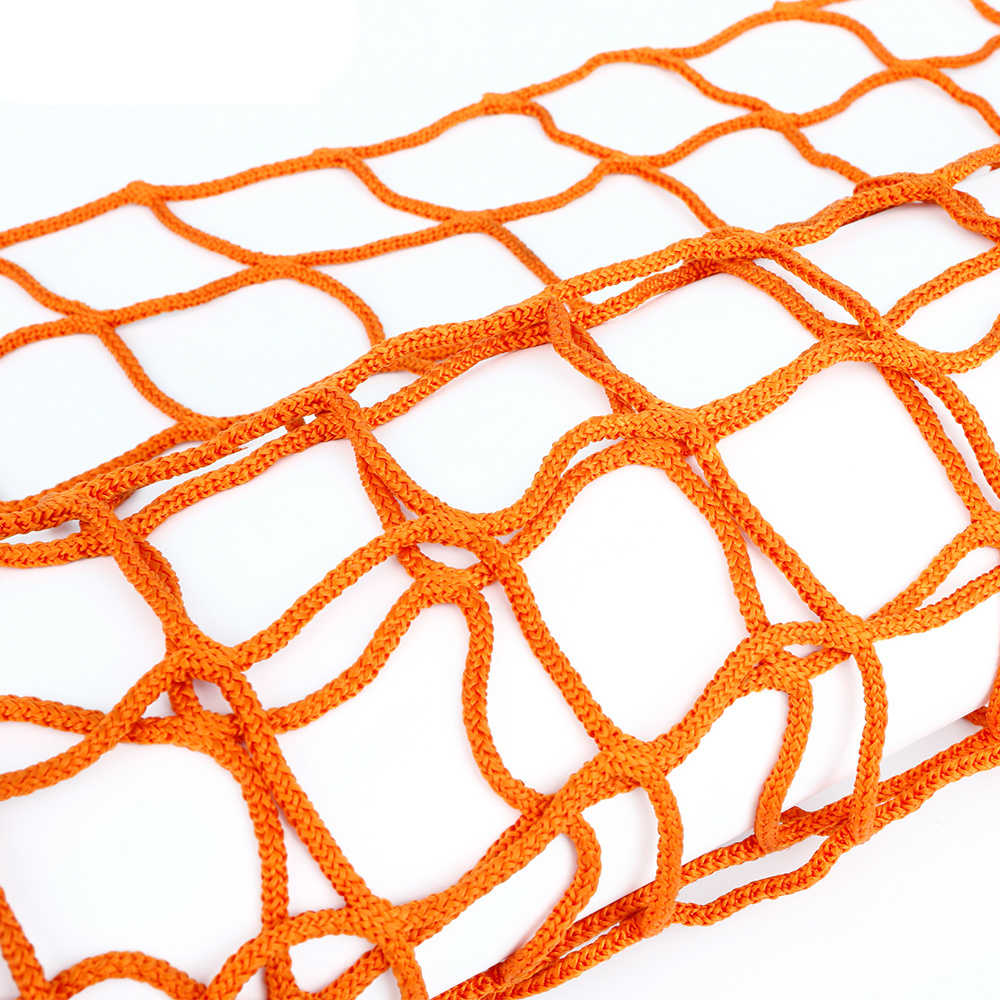 Custom Size Hi-Quality Orange Sport Field Fence Netting Soccer Barrier Net Sport Ball Nets