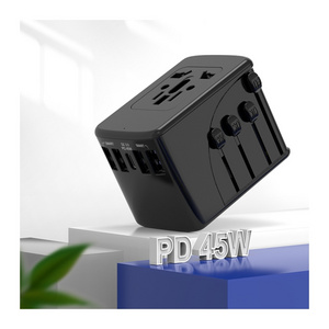 Popular USB International Travel Adapter With Type C to USB 3.0 Adapter/Universal travel plug Adapter factory