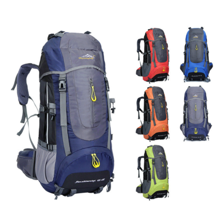 60-65L Large Capacity Waterproof Travel Camping Hiking Backpack Bag