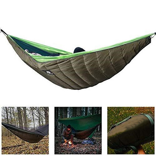 Portable 235*130cm 240T Pongee Ultralight Hammock Under quilt for Hiking Backpacking Travel