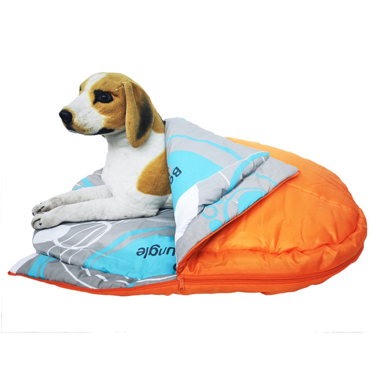 Waterproof Lightweight Wholesale Scratch-proof Warm Pet Dog Sleeping Bag for Outdoor Travel Camping Hiking