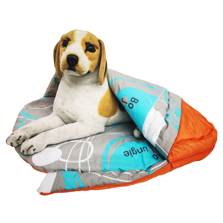 Waterproof Lightweight Wholesale Scratch-proof Warm Pet Dog Sleeping Bag for Outdoor Travel Camping Hiking