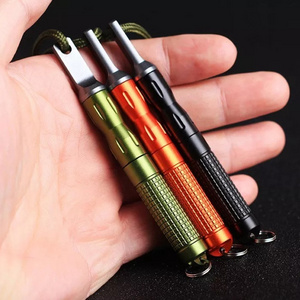 Hot Sale Travel Key Chain Magnesium Flint Rod Fire Starter With Ferrocerium Rod And Metal Striker