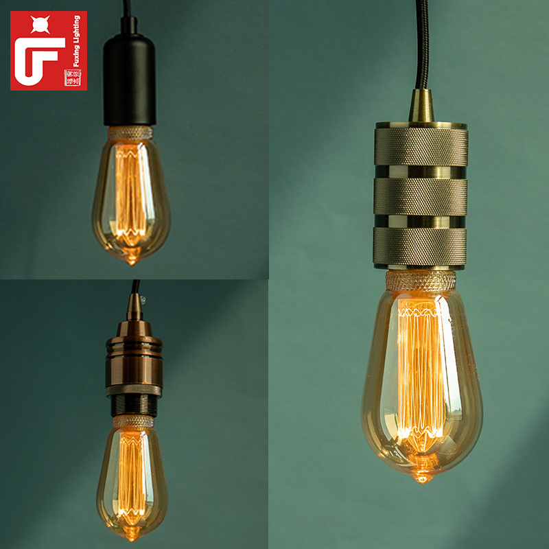 Hot sale 20W Vintage lamp  retro antique amber clear glass ST19 ST21 led edison bulb