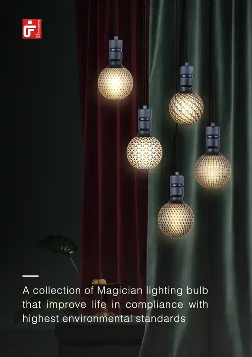 Modern Decorative electric bulb Magician Series E27 2700K 4W Retro Edison Filament LED Bulb