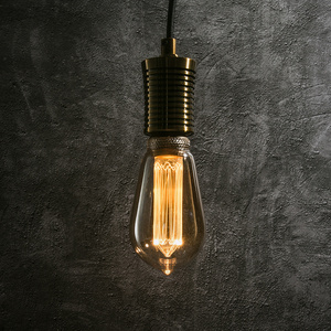 Vintage Retro electric bulb decoration led bulbs e27  Dimmable Antique Tungsten Spiral Filament Light Bulb