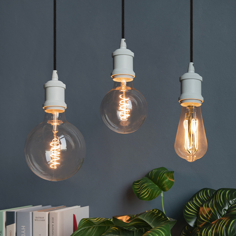 New Arrivals electric bulb E27 no flicker led light 0.6mm thickness dimmable filament bulbs