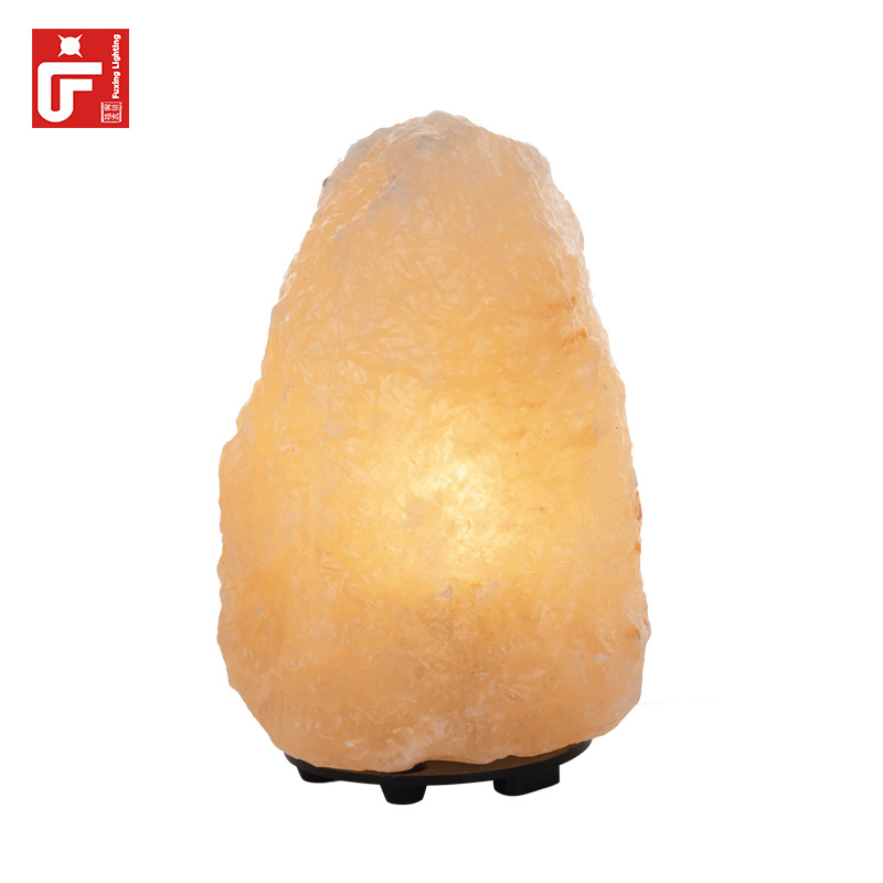 Modern design crystal night lamp decorative himalayan salt lamp Mountain hotel retro Marble battery lights led table lamps