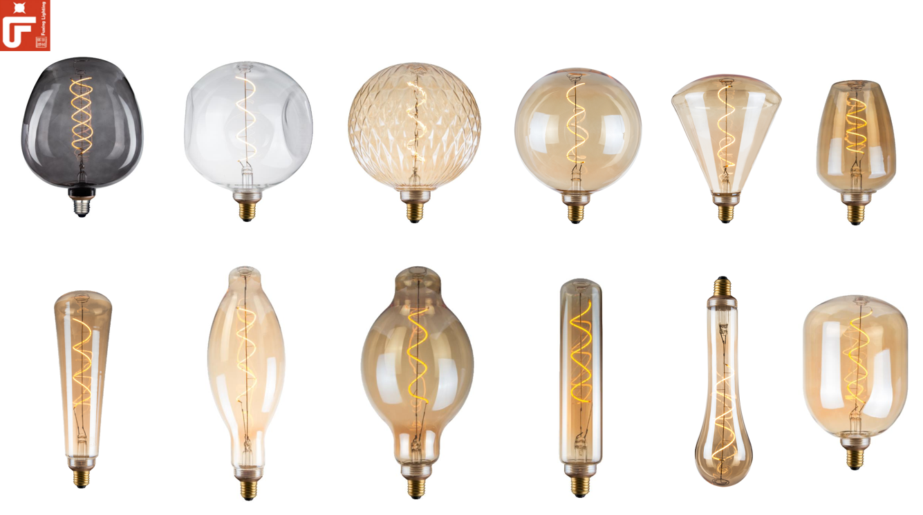 New E27 led bulb light Antique decorative led filament bulb 4W 220V 2000K home decor light Retro LED Soft Filament Bulb